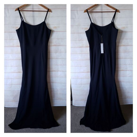 Dress The Population Jodi Stretch Crepe Mermaid Hem Evening Gown - Picture 3 of 9